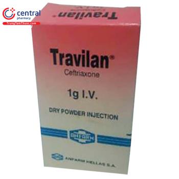 Travilan DR. PD. Inj 1g/vial (IV)