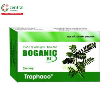 Thuốc trị viêm gan - tiêu độc Boganic BC