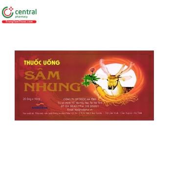 Thuốc uống Sâm Nhung Hadiphar