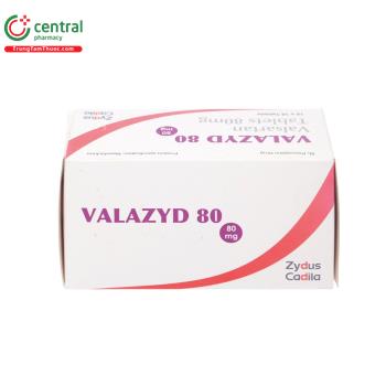 Thuốc Valazyd 80 điều trị tăng huyết áp, suy tim, điều trị sau nhồi máu ...