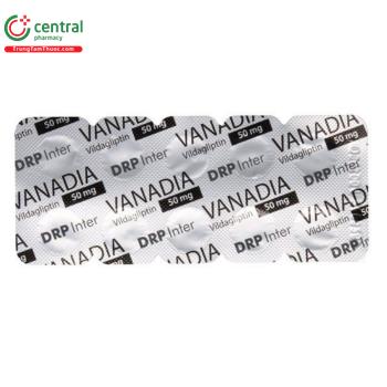 Thuốc Vanadia 50mg - Điều trị đái tháo đường type 2 ở trưởng thành
