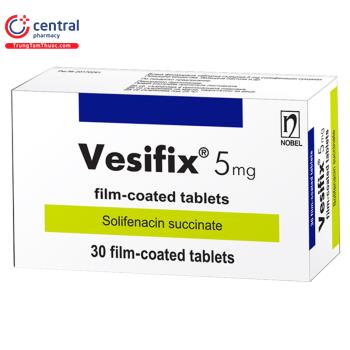[CHÍNH HÃNG] Thuốc Vesifix 5mg Film Coated Tablets