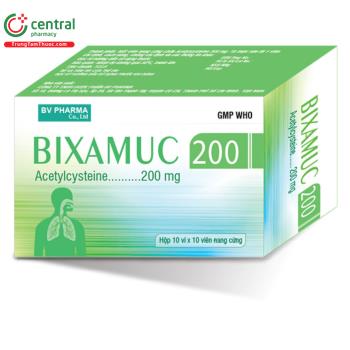 Thuốc viên Bixamuc 200mg