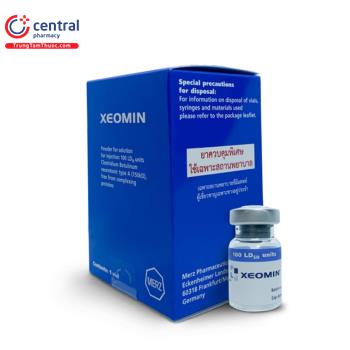 Thuốc Xeomin 100 units điều trị trong rối loạn trương lực cơ