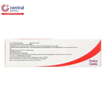 [CHÍNH HÃNG] Thuốc Zyrova 10 điều trị mỡ máu cao hiệu quả
