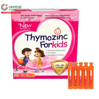 Thymozinc ForKids (Hộp 4 vỉ x 5 ống)