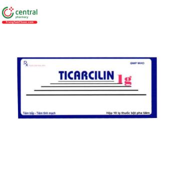 Ticarcilin 1g VCP