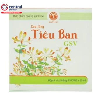 Tiêu ban GSV ống 10ml