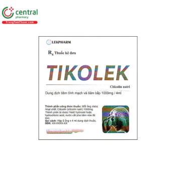 Tikolek 1000mg/4ml