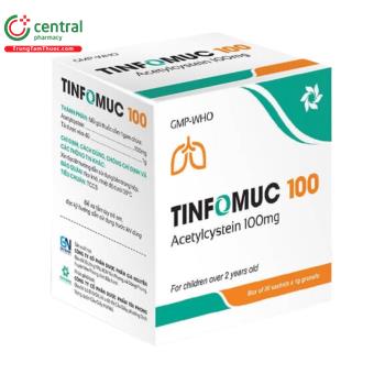 Tinfomuc 100mg (Thuốc Cốm)