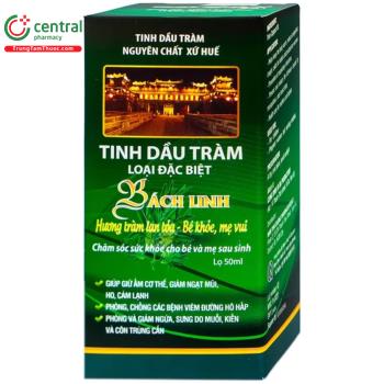 Tinh Dầu tràm Bách Linh Loại Đặc Biệt (Lọ 50ml)