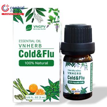 Tinh dầu xông VNHERB Cold&Flu 5ml 