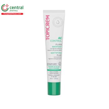 Topicrem AC CONTROL Mattifying Fluid 40ml