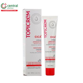 Topicrem Cica Soothing Cream 40ml