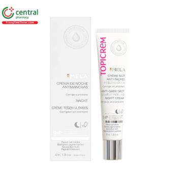 Topicrem MELA Anti-Dark Spot Gentle Peeling Night Cream