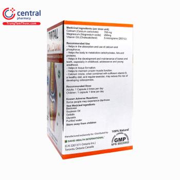 Thuốc Total Calcium bổ sung canxi hàm lượng cao, phát triển hệ xương