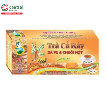 Trà củ ráy dã vu & chuối hột