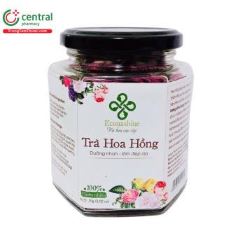 Trà Hoa Hồng Econashine (Lọ thủy tinh)