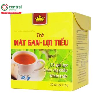 Trà Mát Gan Lợi Tiểu Kingphar