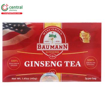 Trà Sâm Baumann Ginseng Tea