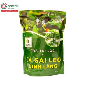 Trà túi lọc Cà Gai Leo Đinh Lăng Sadu
