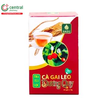Trà túi lọc Cà Gai Leo Đương Quy Sadu