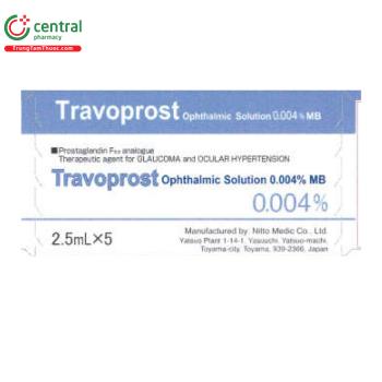 Travoprost Ophthalmic Solution 0.004% MB