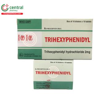 Trihexyphenidyl 2mg Khánh Hòa