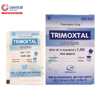 Trimoxtal 250/250 (cốm)