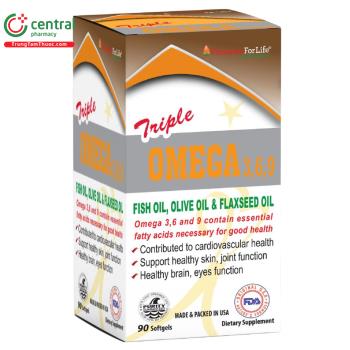 Triple OMEGA 3,6,9 Vitamins For Life