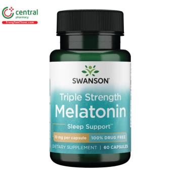 Triple Strength Melatonin 10mg Swanson