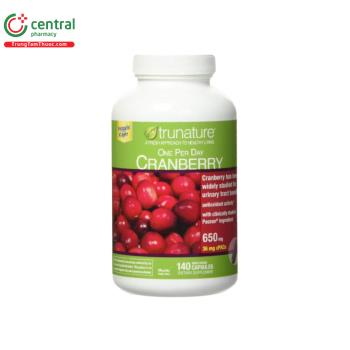 Trunature Cranberry 650mg