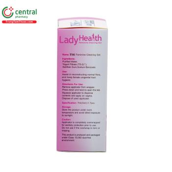 Gel đặt phục hồi chuyên sâu TS6 Lady Health Feminine Cleaning Gel