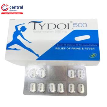 Thuốc Tydol 500 - Giảm đau hạ sốt hiệu quả mà không gây đau dạ dày