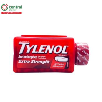 Tylenol Extra Strength 500mg 325 Caplets