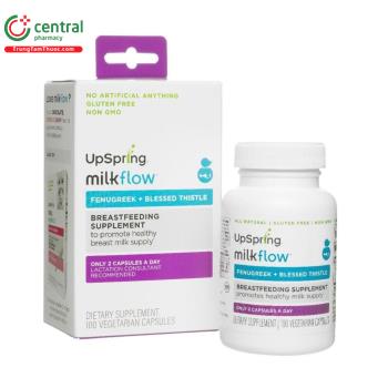 Upspring Milkflow Fenugreek + Blessed Thistle