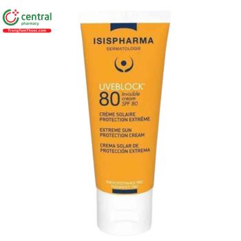 Uveblock 80 Invisible Cream SPF 80 ISISPharma