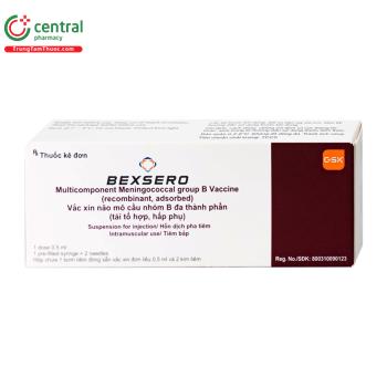 Vaccine Bexsero phòng bệnh não mô cầu xâm lấn ở người từ 2 tháng tuổi