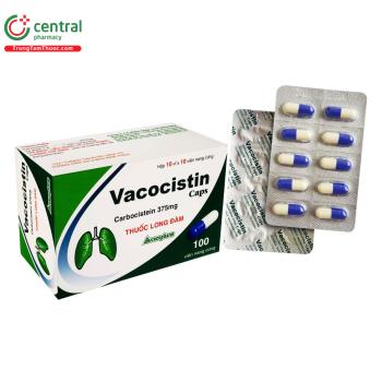 Vacocistin Caps 375mg