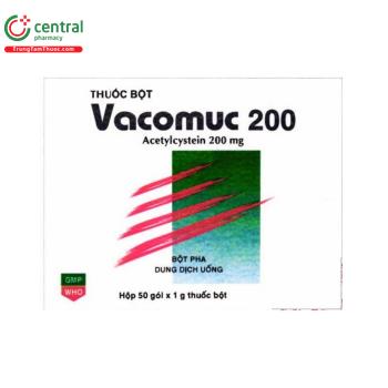Vacomuc 200mg (thuốc bột)