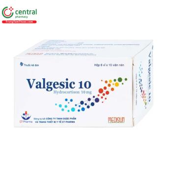 Thuốc Valgesic 10mg Medisun - liệu pháp thay thế tăng sản thượng thận