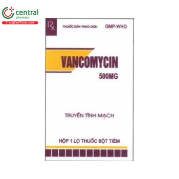 Vancomycin 500mg Pharbaco