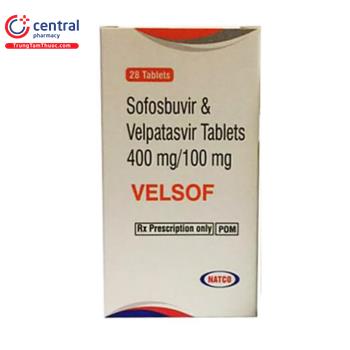 [CHÍNH HÃNG] Thuốc Velsof - Thuốc điều trị viêm gan virus C hiệu quả