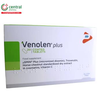 Thuốc Venolen Plus hỗ trợ giảm nguy cơ suy giãn tĩnh mạch