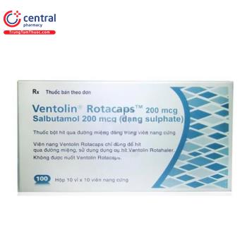 Ventolin Rotacaps 200mcg