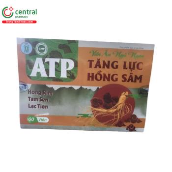 Viên Ăn Ngủ Ngon Tăng Lực Hồng Sâm ATP