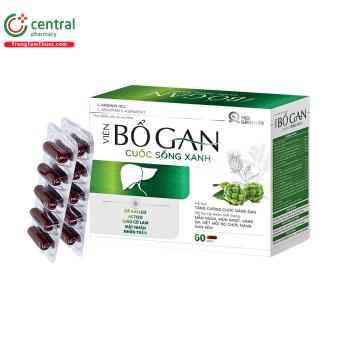 Viên Bổ Gan Cuộc Sống Xanh