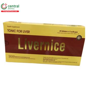 Viên Bổ Gan Livernice 