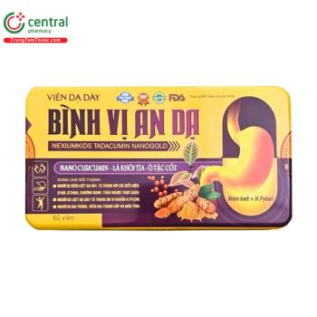 Viên Dạ Dày Bình Vị An Dạ Nexiumkids Tadacumin Nanogold