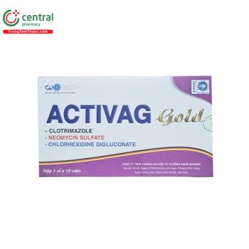 Viên đặt âm đạo Activag Gold